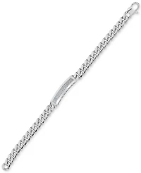Men's Diamond (1/2 ct. t.w.) Id Bracelet in Sterling Silver (Also in 14k Gold Over Silver)