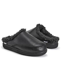 Muk Luks Men's Faux Leather Clog Slippers