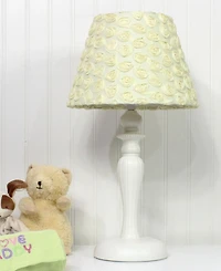 3 Stories Trading Nurture Yellow Roses Lamp Base With Shade