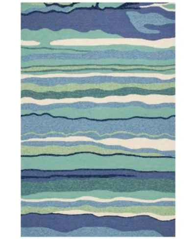 Kas Harbor Lagoon 4216 Ocean Indoor Outdoor Area Rug