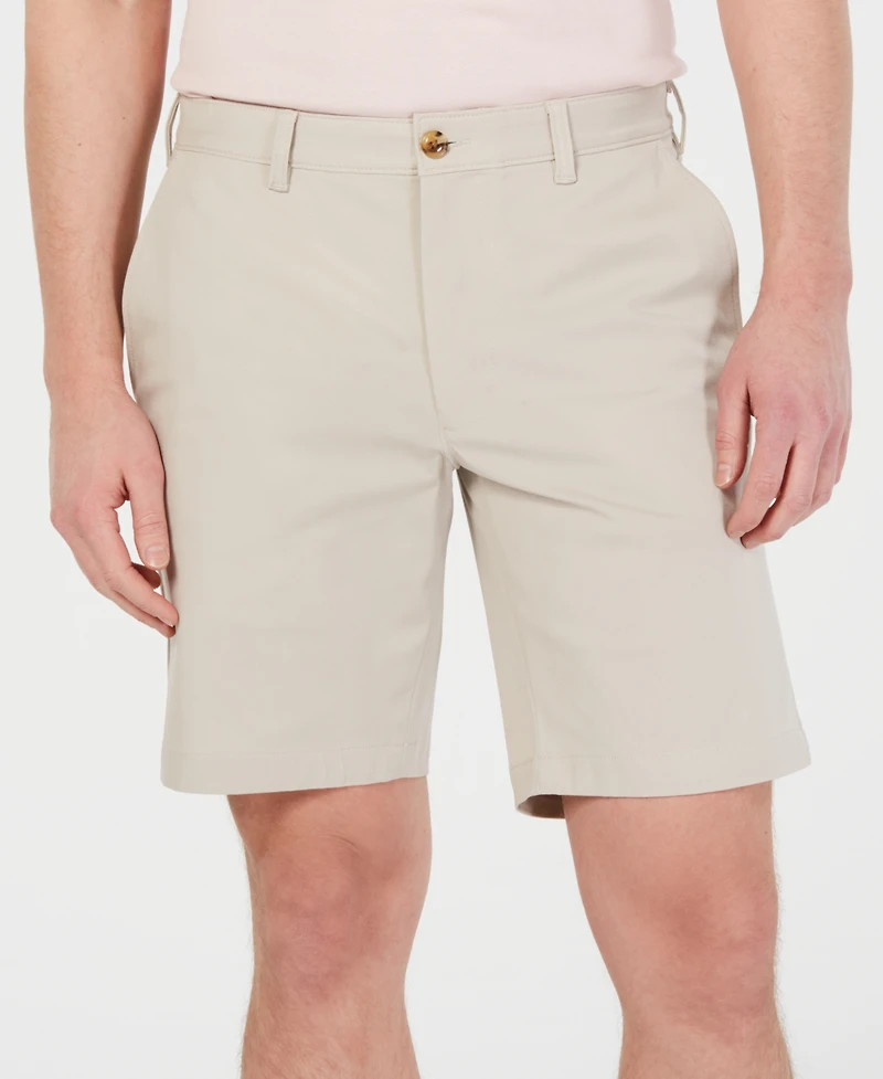 Club Room Men's Regular-Fit 9" 4-Way Stretch Shorts, Created for Macy's