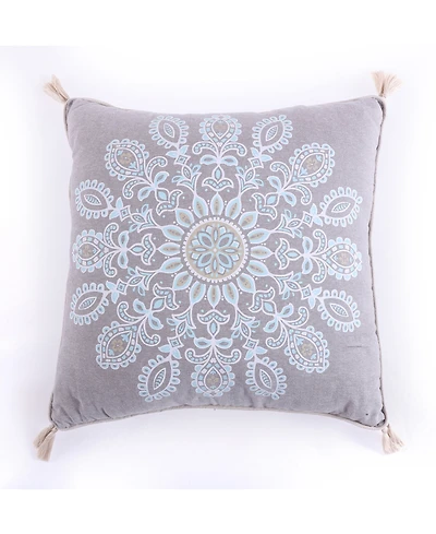 Levtex Spruce Medallion Decorative Pillow, 18" x