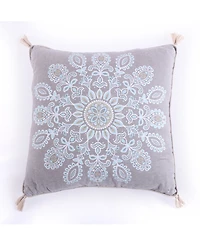 Levtex Spruce Medallion Decorative Pillow, 18" x