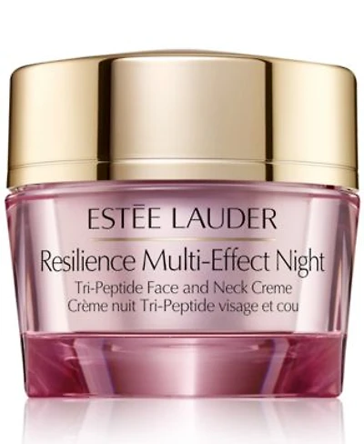 Resilience Multi Effect Night Moisturizer Tri Peptide Face Neck Cream
