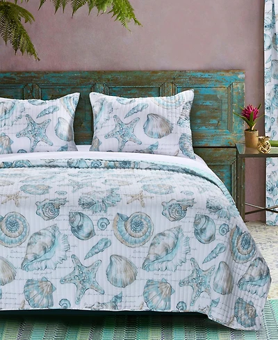 Greenland Home Fashions Cruz 3-Pc. Quilt Set, Full/Queen