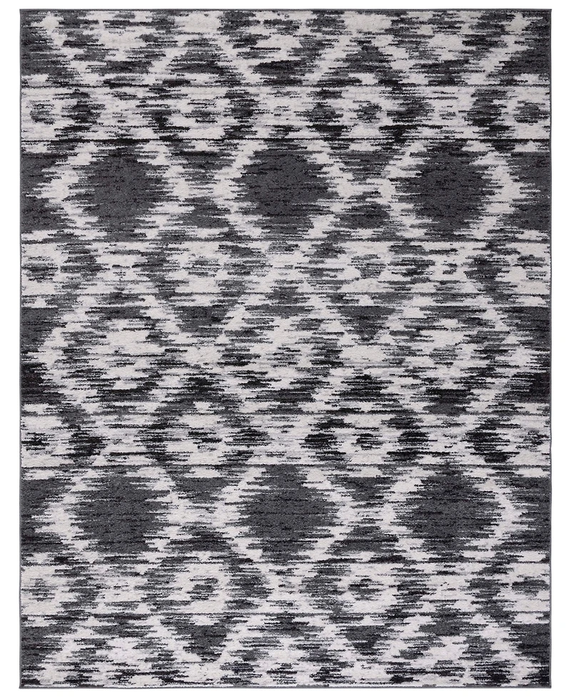 Safavieh Adirondack 118 Charcoal and Ivory 9' x 12' Area Rug