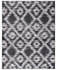 Safavieh Adirondack 118 Charcoal and Ivory 9' x 12' Area Rug