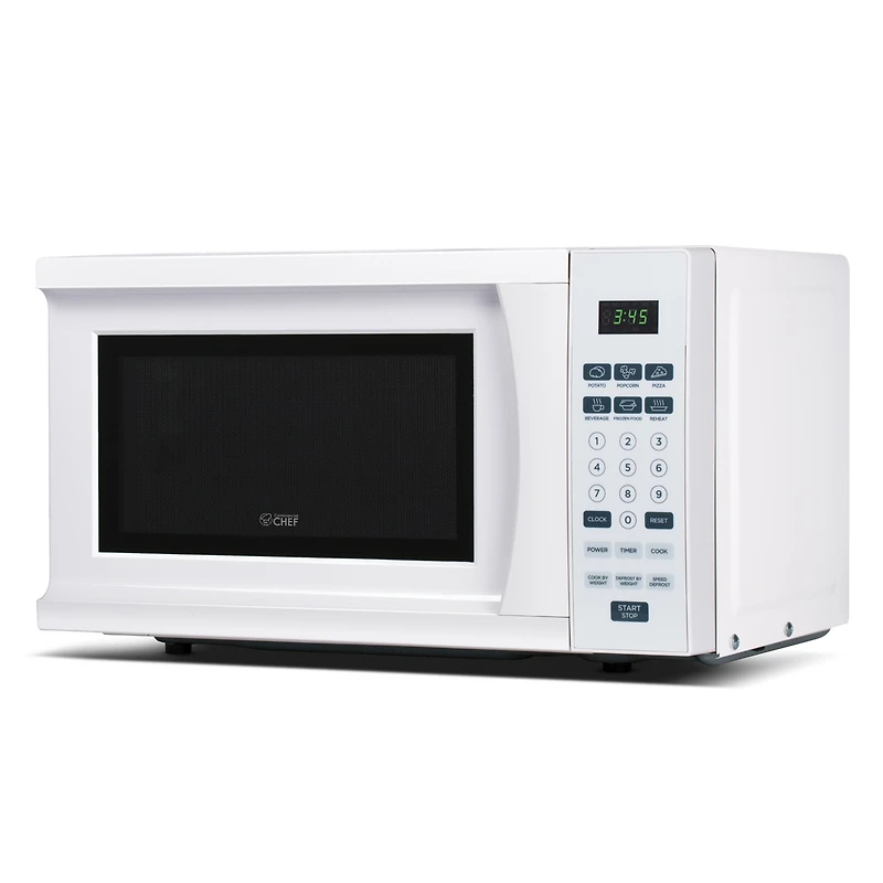 0.7 Cu. Ft.White Counter Top Microwave