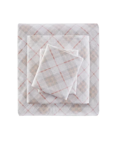 Madison Park Novelty Printed Cotton Flannel 3-Pc. Sheet Set