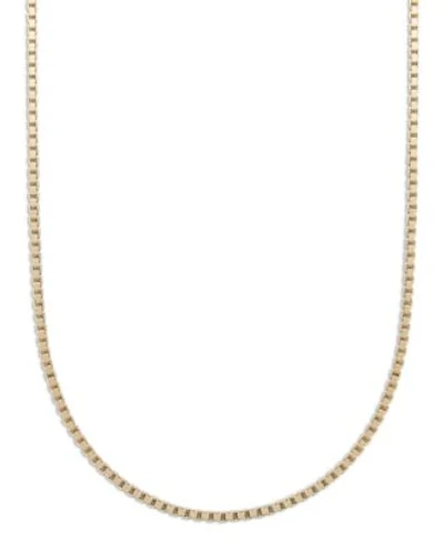 Giani Bernini 18k Gold Over Sterling Silver Necklaces 18 30 Box Chain