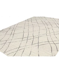 Closeout! Bashian Medley 5364 Ivory/Gray 5' x 7'6" Area Rug