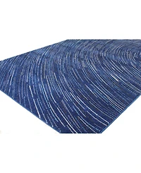 Bashian Medley 5468 Dark Blue 3'6" x 5'6" Area Rug