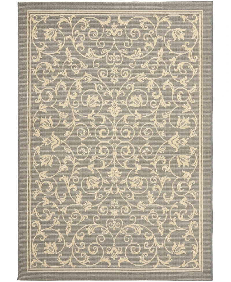 Safavieh Courtyard CY2098 and Natural 8' x 11' Outdoor Area Rug
