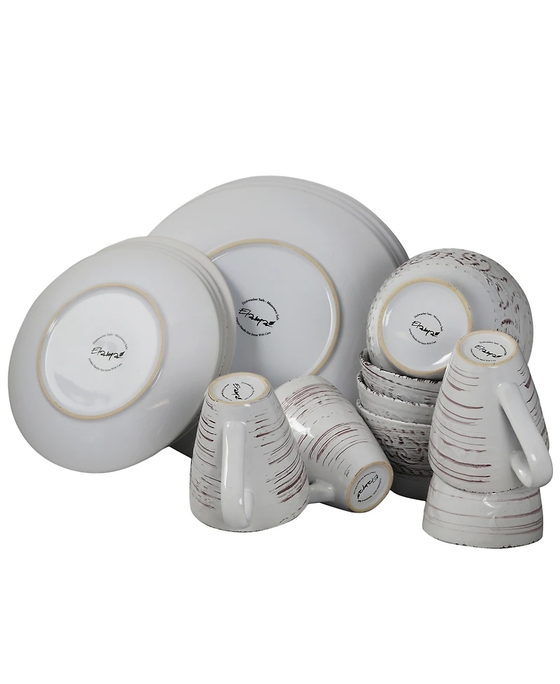 Elama Malibu Sands 16 Pc. Dinnerware Set, Service for 4