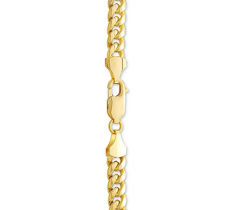 Lightweight Miami Cuban Link 24" Chain Necklace (6mm) in 10k Gold