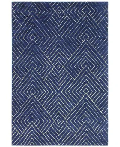 Bashian Nico Nic 137 Navy Area Rug