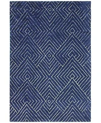 Bashian Nico Nic 137 Navy Area Rug