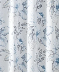Tommy Bahama Home Casablanca Garden Cotton Shower Curtain, 72" x 72"