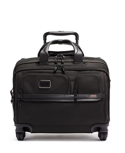 Tumi Alpha 3 Deluxe 4 Wheeled Laptop Case Brief