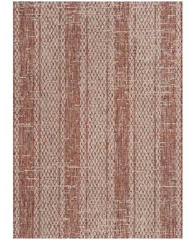 Safavieh Courtyard CY8736 Light Beige and Terracotta 8' x 11' Sisal Weave Outdoor Area Rug
