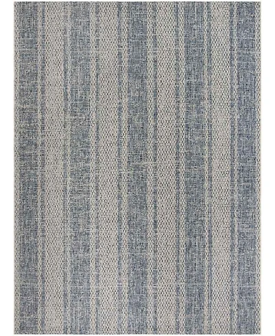 Safavieh Courtyard CY8736 Light Gray and 8' x 11' Sisal Weave Outdoor Area Rug