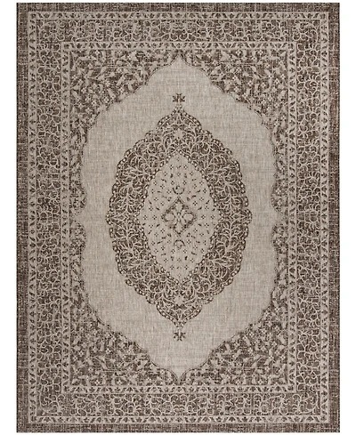 Safavieh Courtyard CY8751 Light Beige and Light Brown 8' x 11' Sisal Weave Outdoor Area Rug