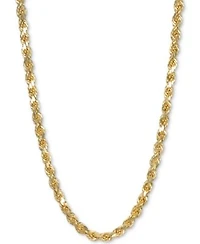 Italian Gold Forza Rope Chain Necklace Collection 4 1 10mm In 14k Gold