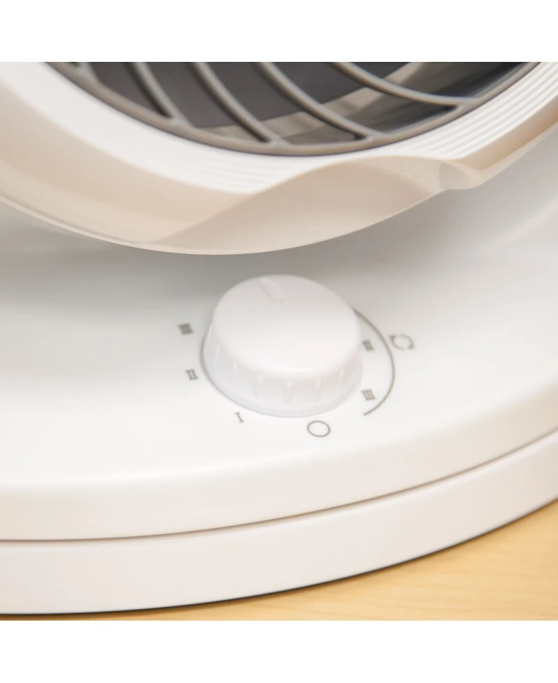 Iris Woozoo Large Oscillating Circulating Fan, White