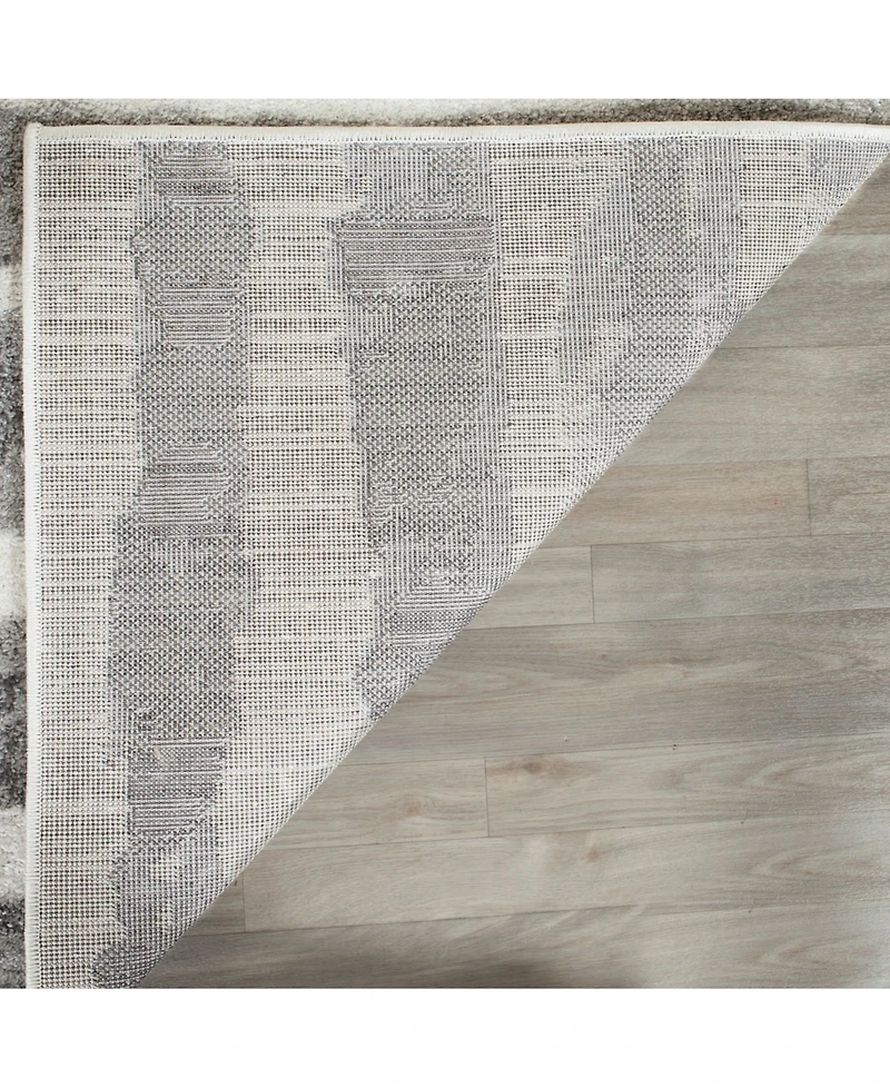 Safavieh Adirondack 126 Ivory and Charcoal 8' x 10' Area Rug