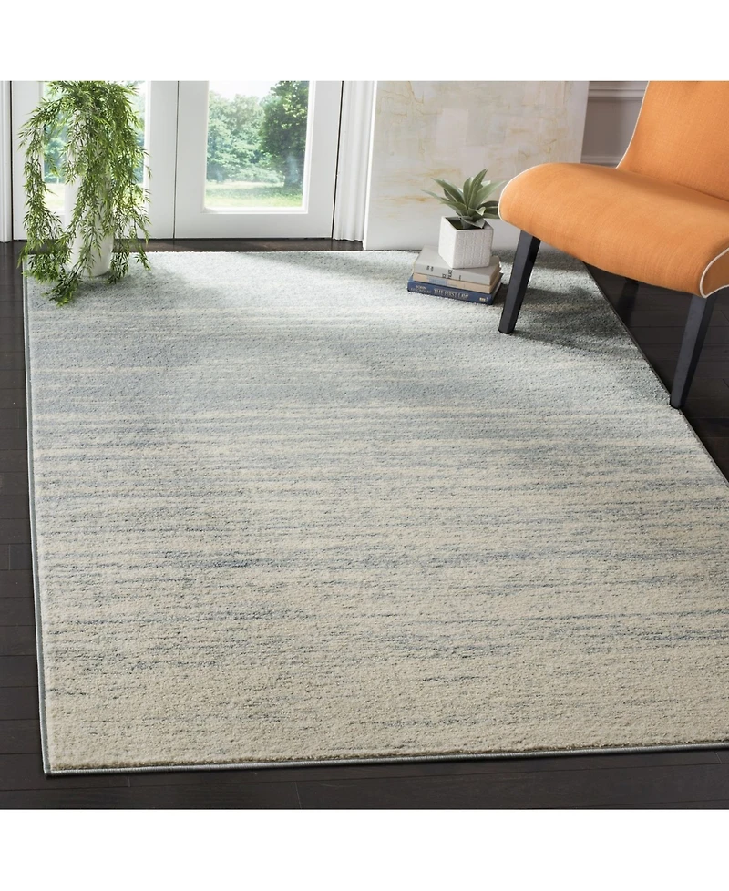 Safavieh Adirondack 113 Slate and Cream 5'1" x 7'6" Area Rug