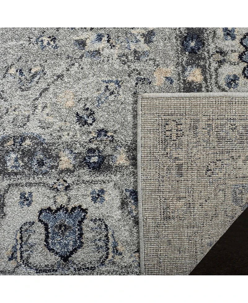 Safavieh Charleston CHL413 Gray and Dark Gray 5'3" x 7'6" Area Rug