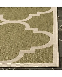 Safavieh Courtyard CY6243 and Beige 5'3" x 7'7" Sisal Weave Outdoor Area Rug