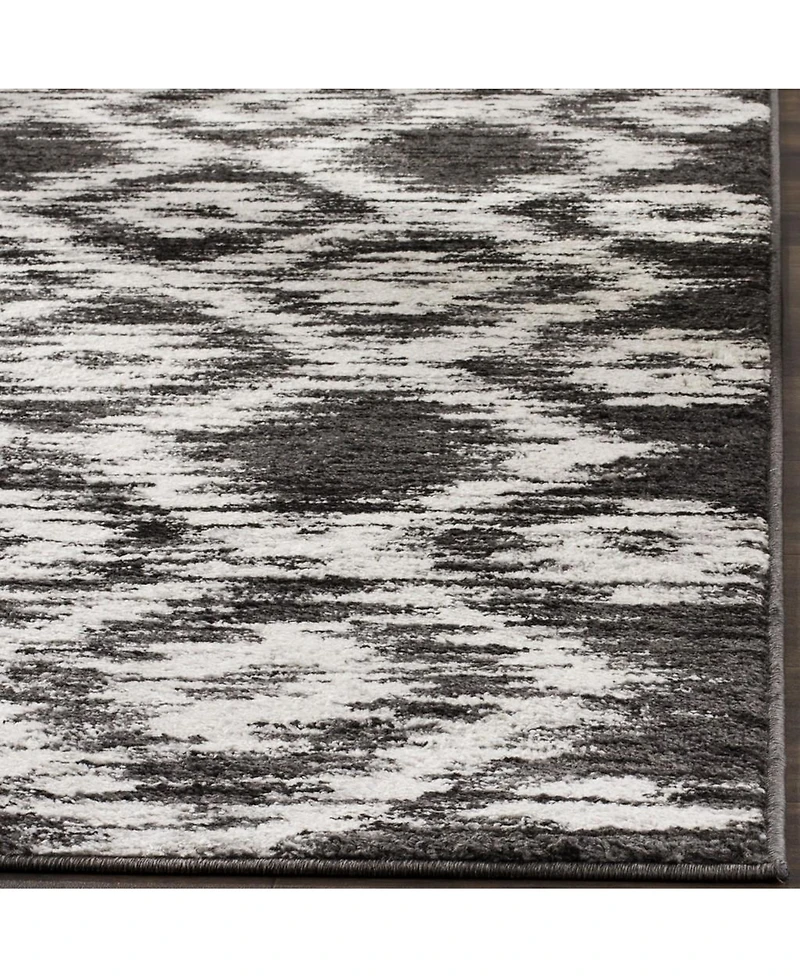 Safavieh Adirondack 118 Charcoal and Ivory 5'1" x 7'6" Area Rug