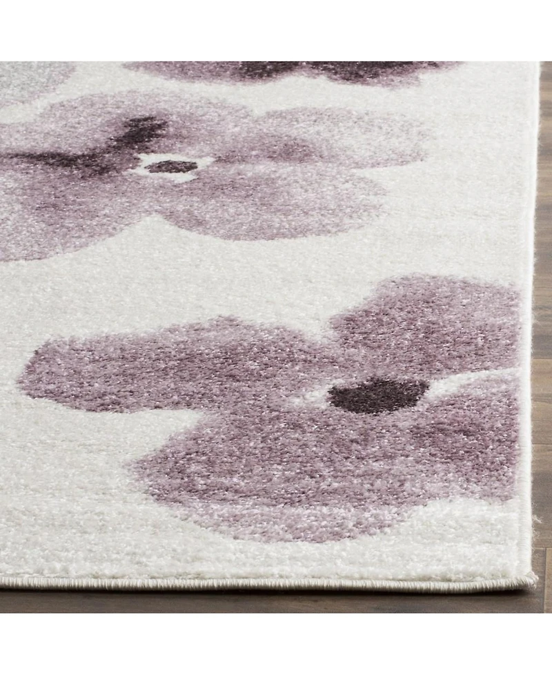 Safavieh Adirondack Ivory and Purple 5'1" x 7'6" Area Rug