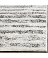 Safavieh Adirondack 126 Ivory and Charcoal 5'1" x 7'6" Area Rug