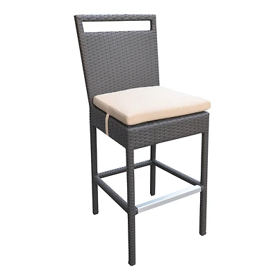 Tropez Outdoor Wicker Barstool