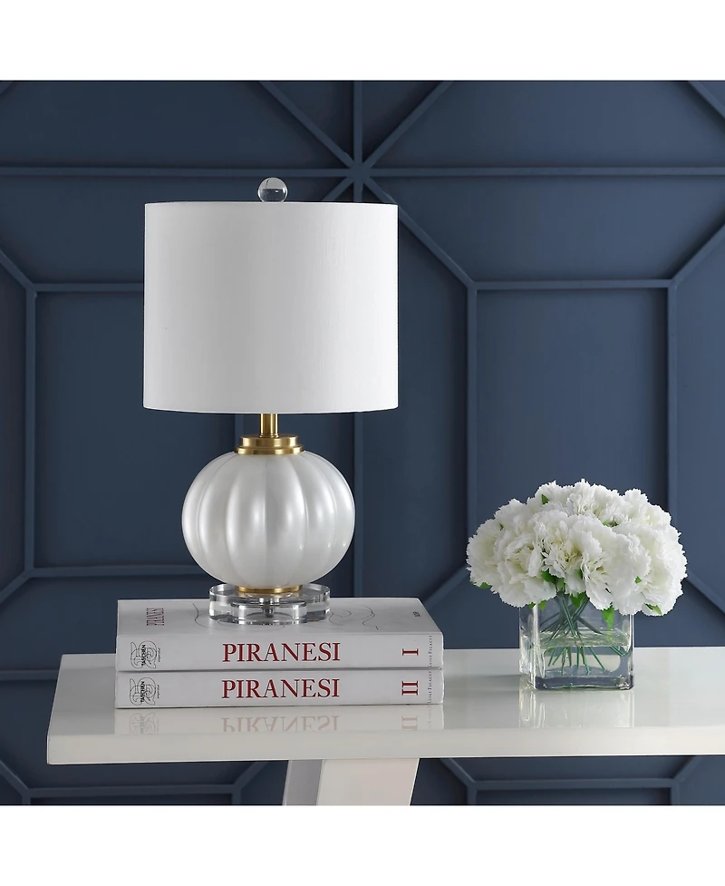 Jonathan Y Pearl Glasscrystal Led Table Lamp