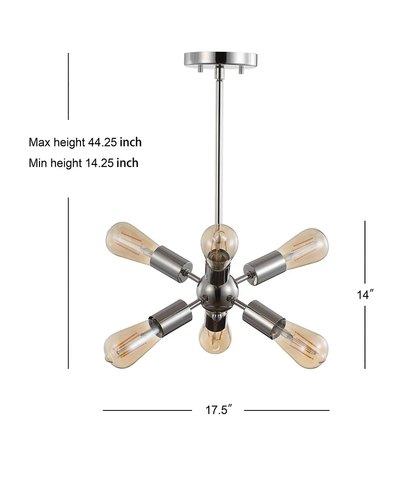 Jonathan Y Jobs Sputnik Metal Led Pendant