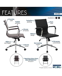 Techni Mobili Modern Executive Office Chair