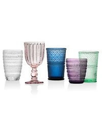 Godinger Modern Vintage Colored Glass Collection