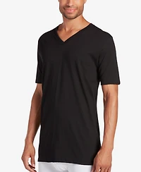 Jockey Men's Big & Tall Classic Tagless V-Neck Undershirt 2-pack