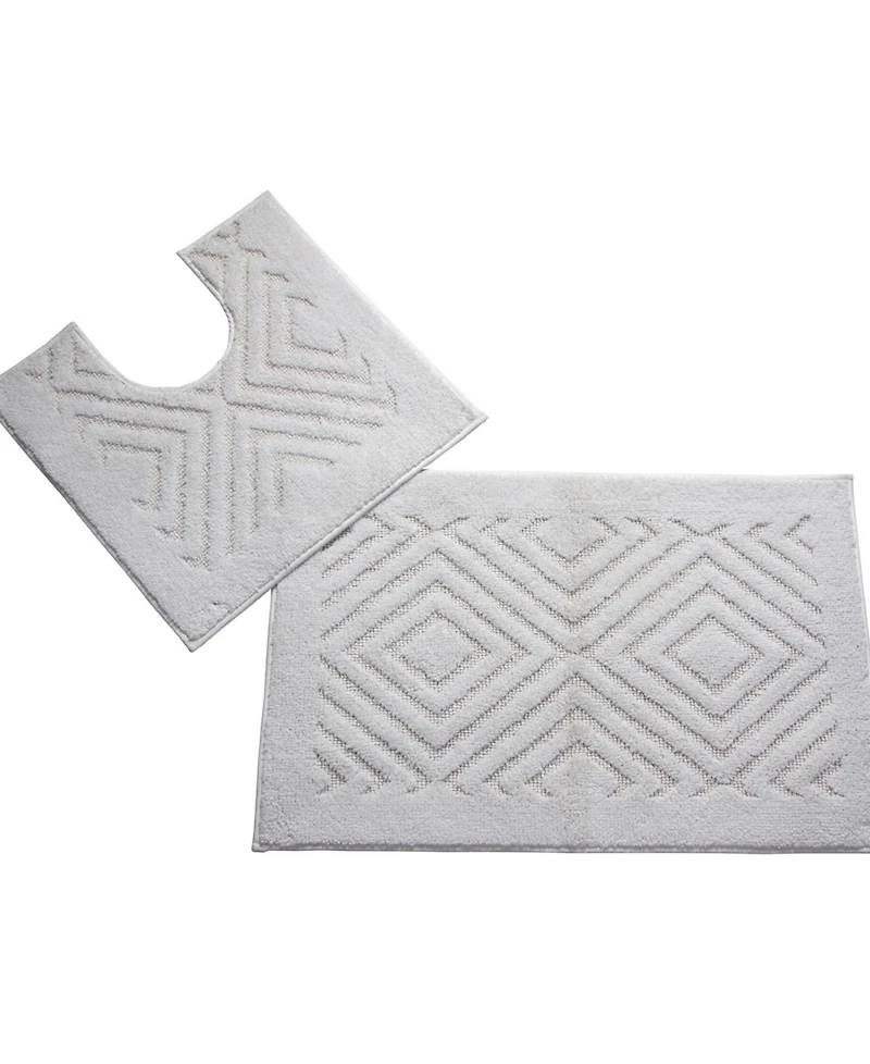 Better Trends Trier 2 Pc. Bath Rug Set