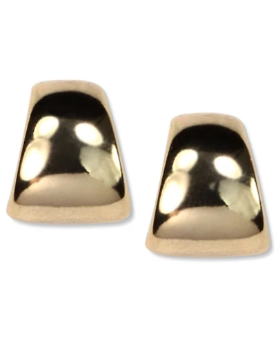 Anne Klein Gold-Tone Button Post Earrings