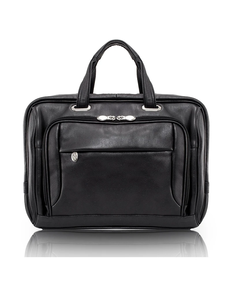 Mcklein West Loop Expandable Double Compartment Briefcase