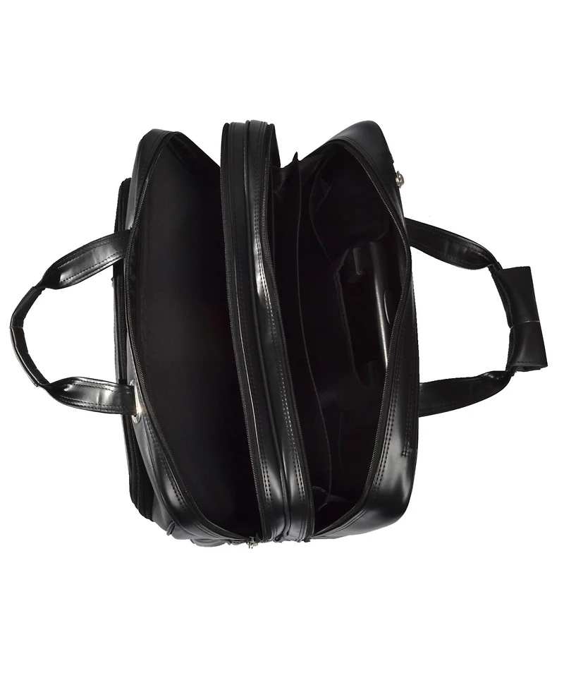 Mcklein Wrightwood Wheeled Laptop Briefcase