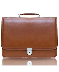 Mcklein Lexington Flapover Double Compartment Briefcase