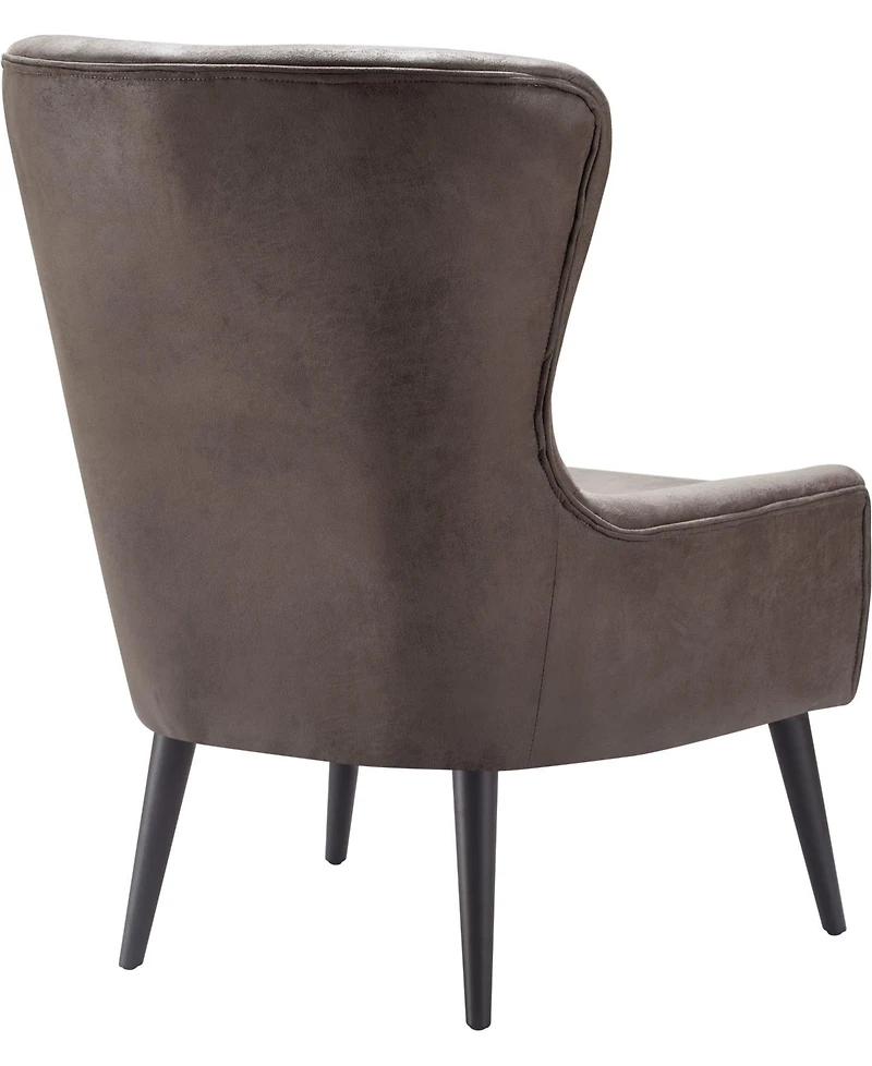 Elle Decor Modern Wingback Chair