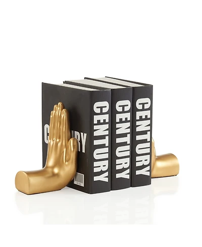 Danya B. Antique "Hands" Bookend Set of 2