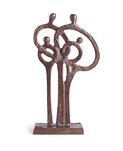 Danya B. Family of 4 Ring of Love Cast Bronze