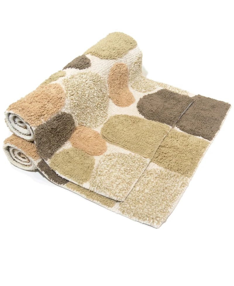 Chesapeake Pebbles 2 Piece Bath Rug Set